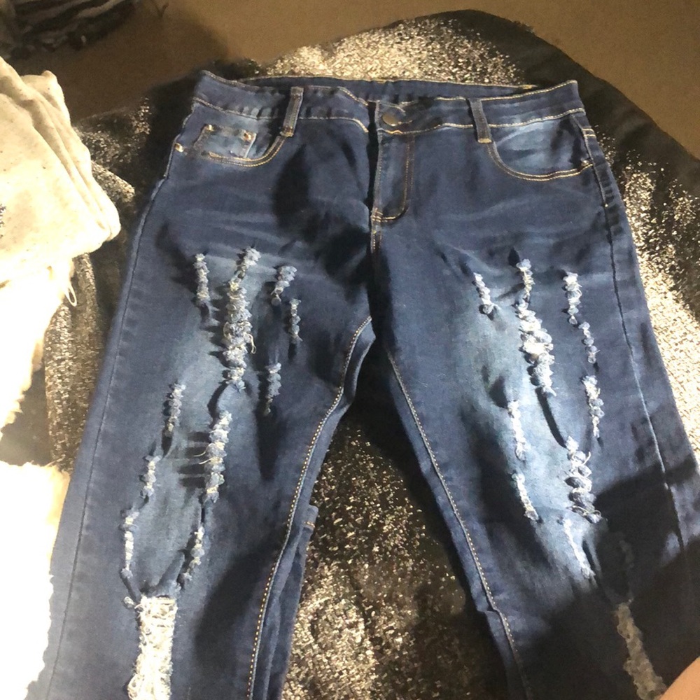Ripped jeans